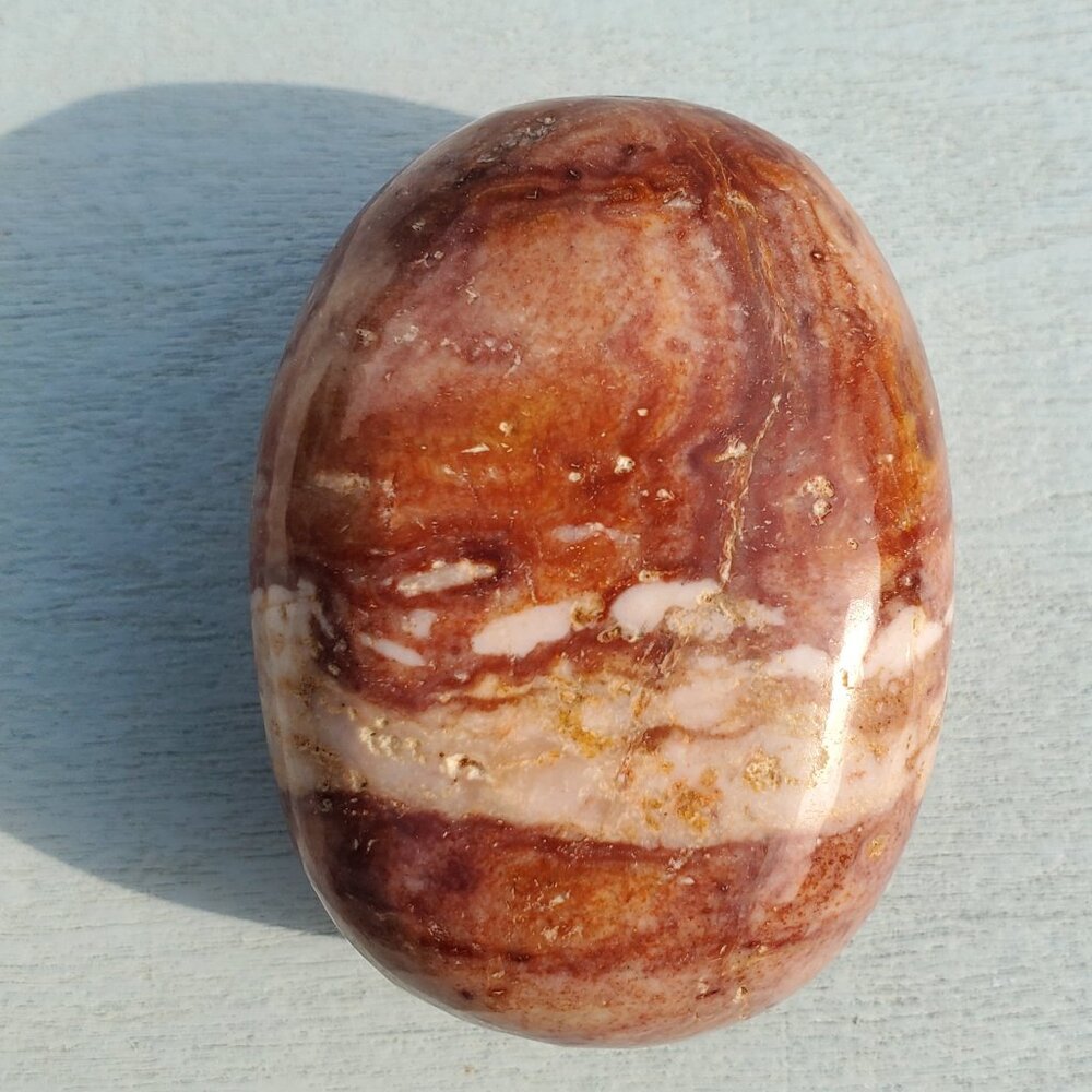 Rosita Jasper Palm Stone Pillow (D2)